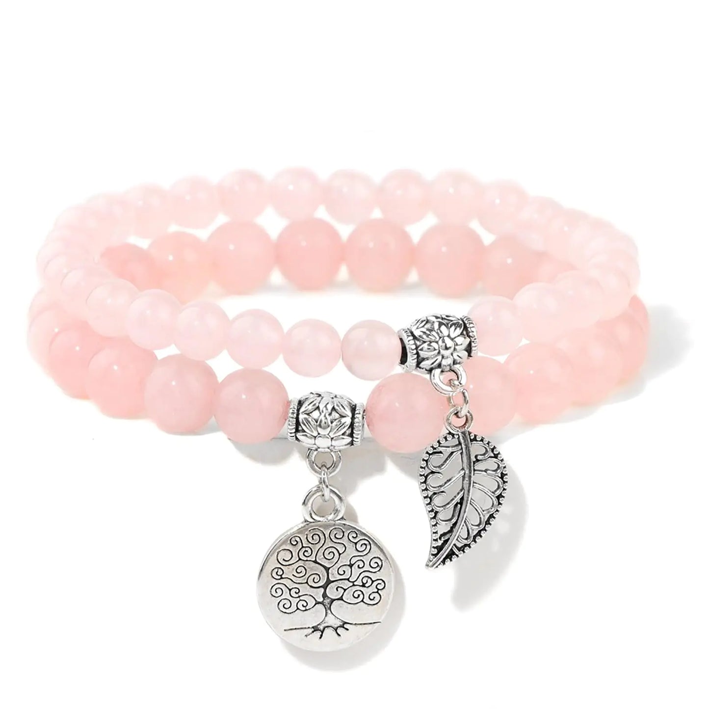 🌹 Rose Quartz Crystal Bracelet – Attract Love on Every Level 🌹
